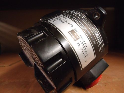 Ashcroft switch pressure control relay valve regulator for sale