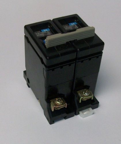 Fuji Electric Type CP 2 Pole 250VAC Molded Case Circuit Breaker CP32D-3 3A