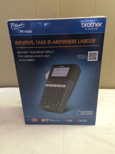 Brother P-Touch PT-H300 Portable Label Maker/Printer/Labeling System/Labeler