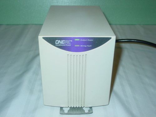 Oneac power conditioner  2-outlet 120v 1.5a  pc180a-s2sw for sale