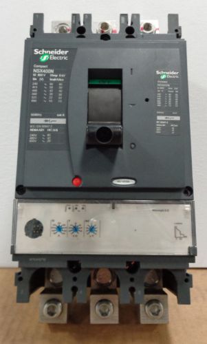 Schneider electric compact nsx400-630-n; 240-690vac, 150-400a circuit breaker for sale