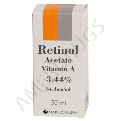 Retinol 3,44% 50 ml vitamin a serum oil anti wrinkle acne anti ageing face lift for sale