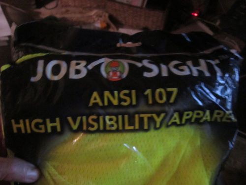 JOB SIGHT ANSI 107 High Visibility (pants) Apparel L-XL (Waist 46-54)