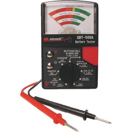 GB Electrical GBT-500A Deluxe Battery Tester-BATTERY TESTER