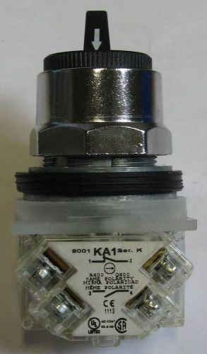 Square D 30mm 3-Posistion Selector Switch M-M-M 9001KS43BH1 NNB