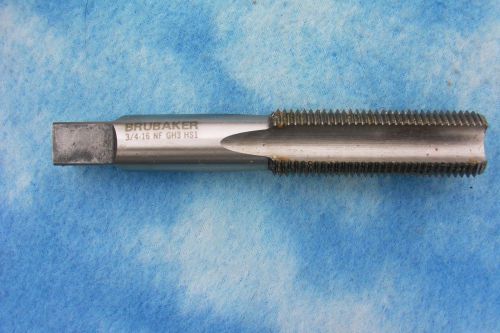 BRUBAKER TOOL  3/4-16  4 FLUTE GH3 BOTTOMING TAP   QTY= 1