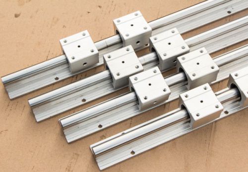4pcs new linear bearing rails SBR20-600/900mm+8pcs SBR20UU blocks