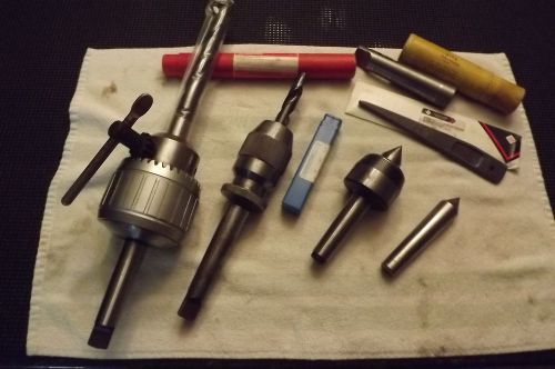 Morse Taper # 3, Chucks &amp; Centers, 5/8&#034; Albrecht, Royal-Spindle Type &amp; More.