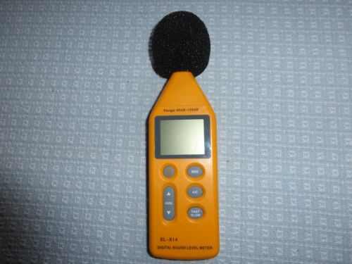 New SL814 Digital Sound Noise Level Meter Tester Decibel Pressure
