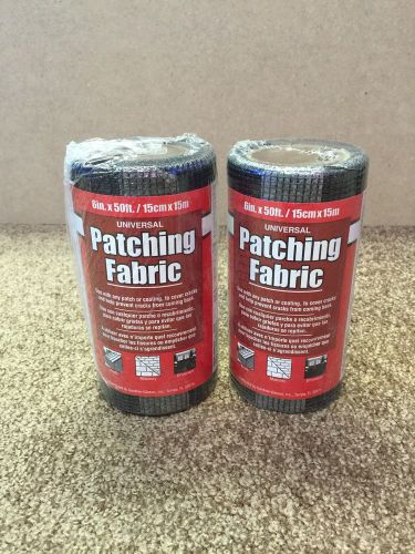 Lot of 2 Gardner-Gibson 6&#034; x 50&#039; Universal Patching Fabric- 4502-GA