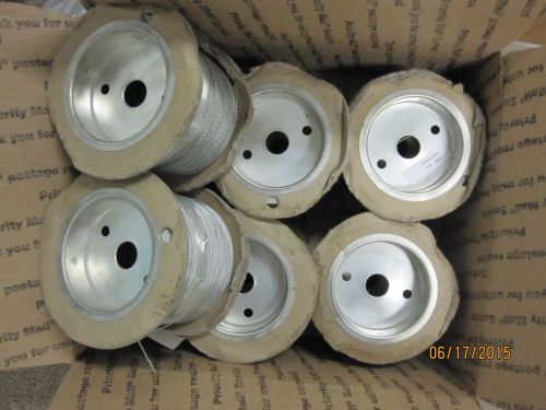 6,000&#039; of 1/32&#034; 4ply Galvanized Wire Rope Cable Aircraft  6 Rolls of 1000&#039; each