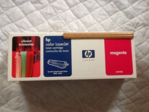 NEW! OEM HP C4151A Magenta LaserJet Toner Cartridge Factory Sealed Box,3 each