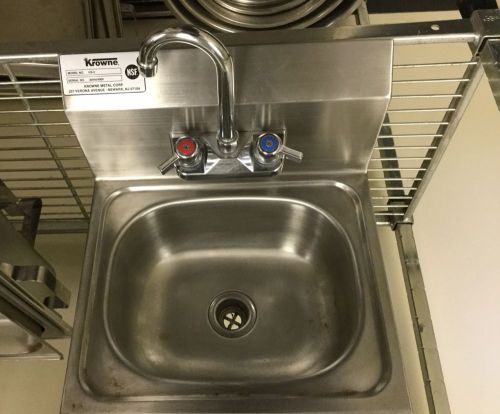 Commercial HAND  SINK. Stainless steel