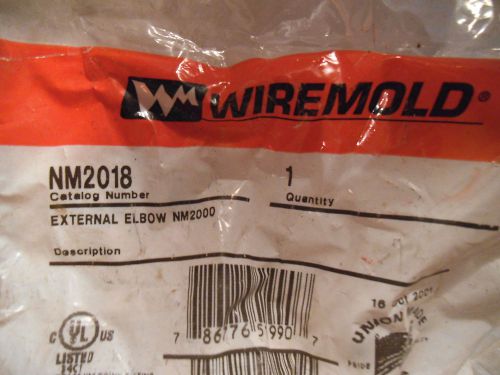 Wiremold NM2018 EXTERNAL ELBOW - NEW
