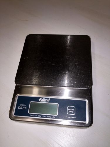 EDLUND DS-10 ELECTRONIC PORTIONING SCALE W/ NO POWERSUPPLY SERIES