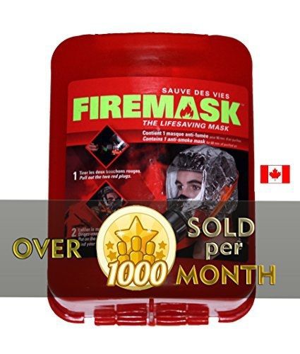 Firemask FIREMASK Emergency Escape Hood Oxygen Mask Smoke Mask Gas Mask