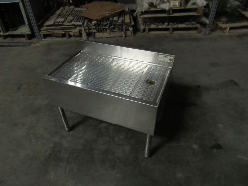 KROWNE GS-1830 STAINLESS STEEL COUNTER TOP DRAIN TABLE 29&#034;X16&#034;X25&#034; ***XLNT***