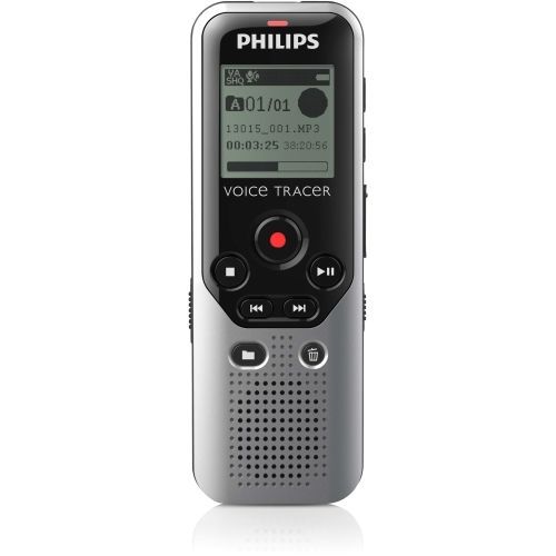 New voice tracer dvt1200 4gb digital recorder 1.3-in philips dvt1200/00 for sale