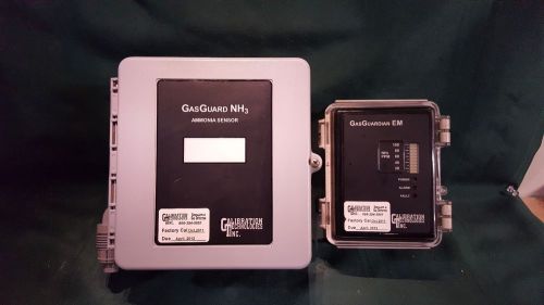 GasGurdian gg-nh3 model with gg-em model together as one unit ammonia sensor