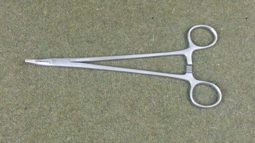 Columbia Heaney Suture Needle Holder, Curved, Length 8-1/4&#034;