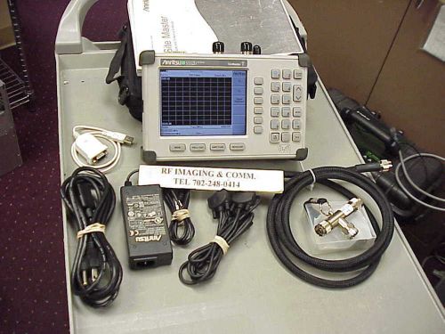 ANRITSU S332D SITE MASTER TEST SET 4GHZ-SWEEP/SPECTRUM ANALYZER- WITH CAL KIT