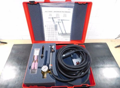 Lincoln tig mate 17 air cooled tig torch starter kit, case,  k2266-1, /hr4/ for sale