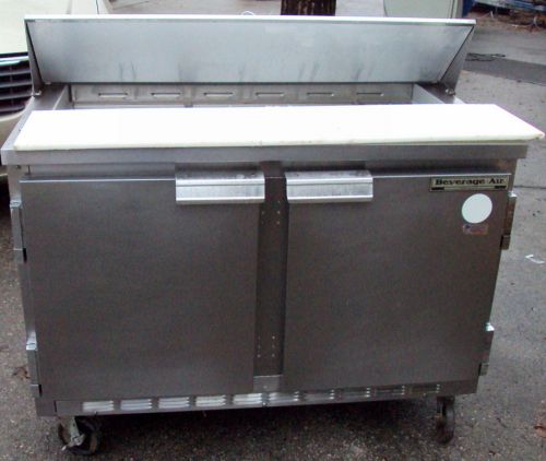 Beverage air sp48-08 48&#034; refrigerated salad / sandwich prep table for sale