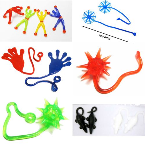 25 pc sticky toys WHOLESALE ASSORTED birthday Party Favors Gift Vending