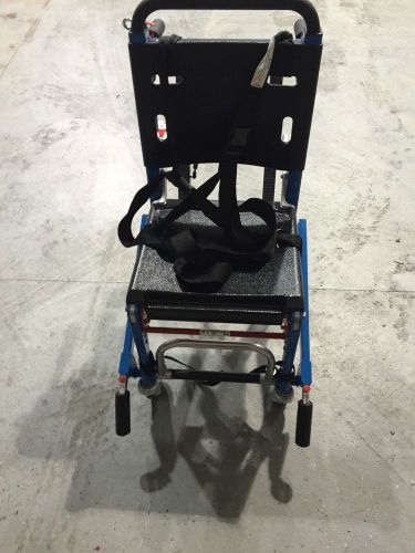 New ferno ez-glide stair chair handles track &amp; abs panels blue for sale