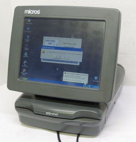 Micros PCWS-2010 POS System 12&#034; Touchscreen Terminal Point of Sale 59603