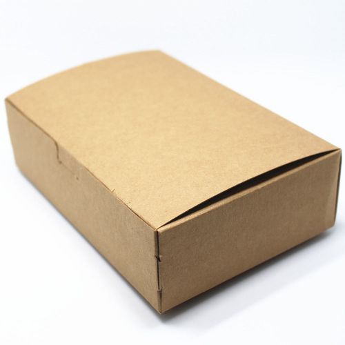 Brown Gift Craft Packaging Kraft Paper Box Wedding Candy Handmade Bakery Boxes