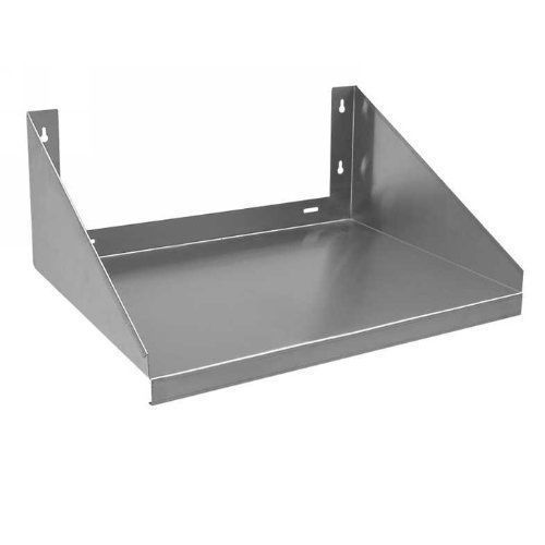 24&#034; x 24&#034; Stainless Steel Microwave Shelf-Royal Industries