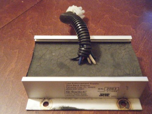 Sound Off Inc Q-Switch Flashback Unit ETQSSA w Amp Connector MADE/USA from FORD