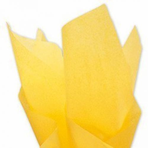 Buttercup Yellow Gift Tissue Paper 20&#034; X 30&#034; - 48 Sheet