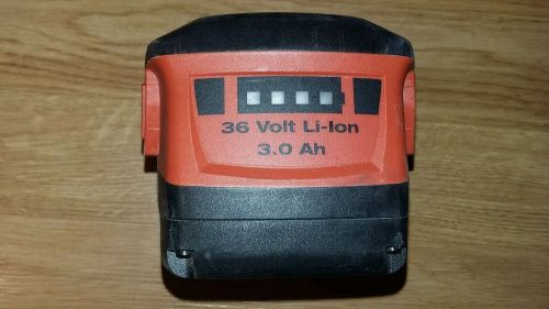 New!  HILTI B36 Volt 3.0 Ah Li-Ion Battery