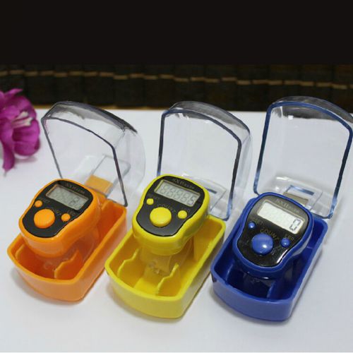 5 digits LED muslim tally counter finger ring hand tally counter digital Timers