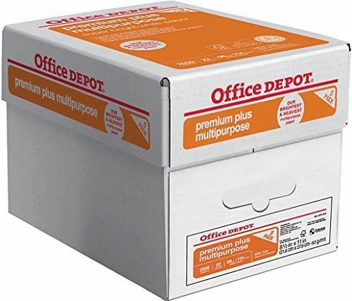 Office Depot Brand Premium Plus Multipurpose Paper, Copy Fax Laser &amp; Inkjet