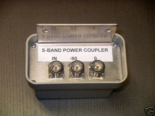 COUPLER POWER DIVIDER COMBINER S-BAND 2.3 - 2.7 GHz 90 DEG for MMDS WIFI WLAN