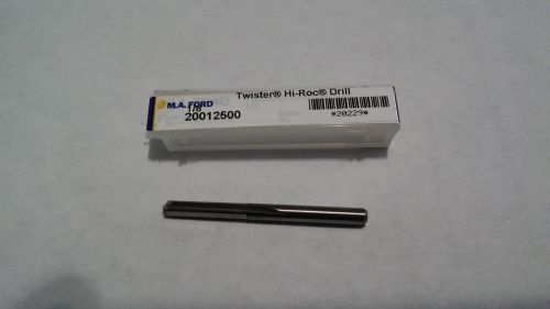 1/8&#034; m.a. ford solid carbide 135deg straight-flute &amp; die drill bit for sale