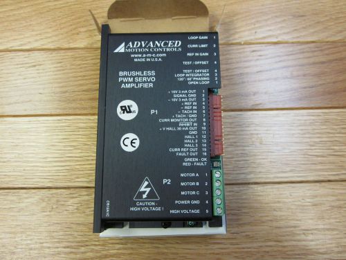 AMC brushless servo amplifier B12A6 NEW advanced motion controls  B12A6L