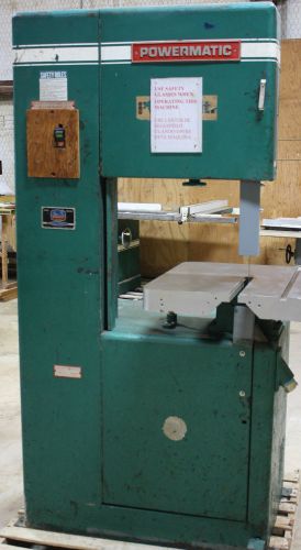Powermatic 81 band saw for sale