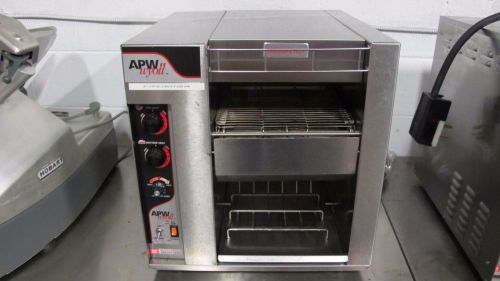 Apw wayott bt-15 /hr bagel master conveyor toaster 3&#034; opening for sale
