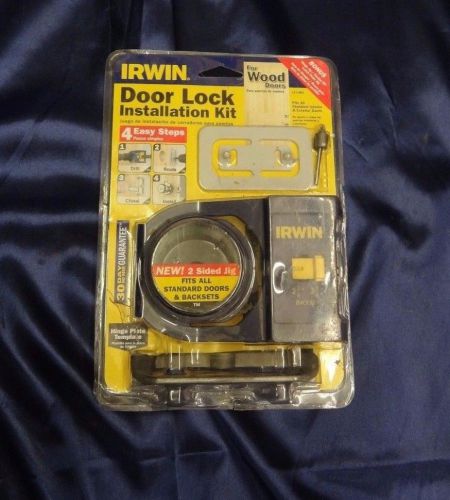 Irwin Doorlock Installation Kit Model 3111001 New and Sealed