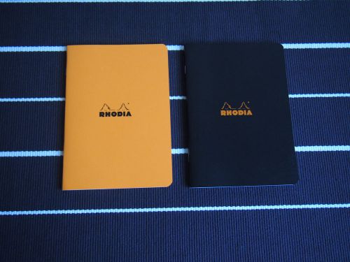 New Lot 2 Rhodia Staplebound Notebooks (14.8 x 21cm)