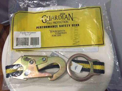 NEW Guardian Fall Protection 01121 18-Inch Extension Lanyard with Snaphook End