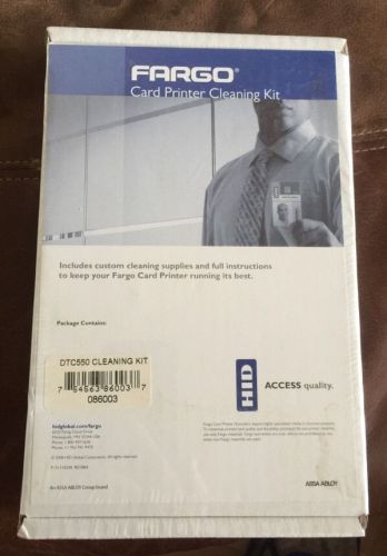 BRAND NEW FARGO 086003 CARD PRINTER CLEANING KIT DTC550 •FREE SHIPPING•