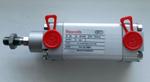 NEW! Rexroth 412015891 25/25 Cylinder