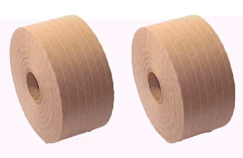 Yb packaging (2.75&#034; x 375&#039;) reinforced gummed kraft paper tape, for sealing and for sale