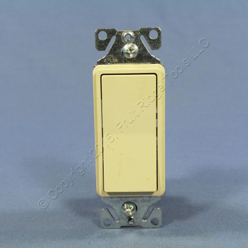 Cooper lt almond residential decorator rocker light switch 3-way 15a bulk 7503la for sale
