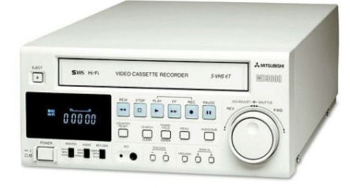 Mitsubishi md3000 hs-md3000u(2) s-vhs et vcr video cassette recorder ultrasound for sale